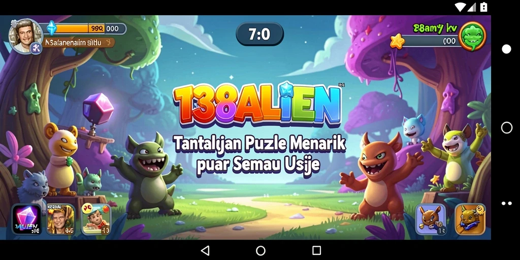 Tampilan gameplay yang menarik dari 138ALIEN.