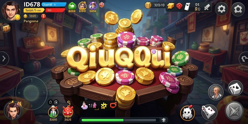 Tampilan gameplay QiuQiu yang menarik di ID678.