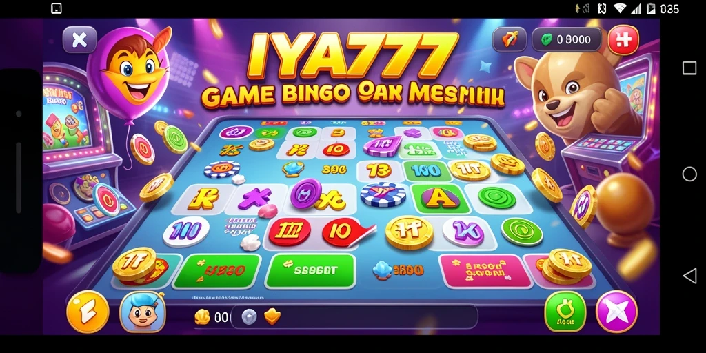 Tampilan permainan Bingo IYA777 yang seru dan menarik.