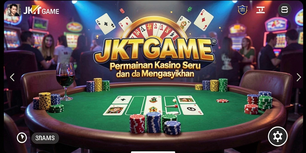 Tampilan menarik di JKTGAME dengan berbagai permainan Kasino.