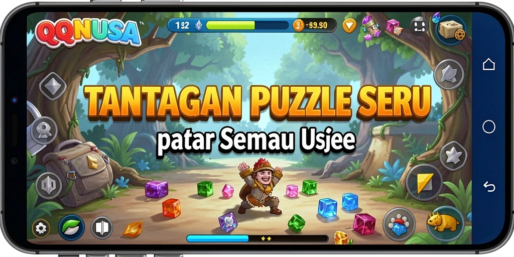 Gameplay menegangkan di QQNUSA, penuh tantangan puzzle menunggu.