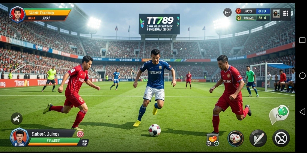 Gameplay seru dari TT789 dengan aksi olahraga yang intens.