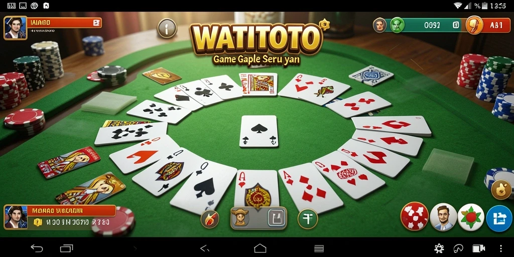 Tampilan gameplay WATITOTO yang seru dan menarik.